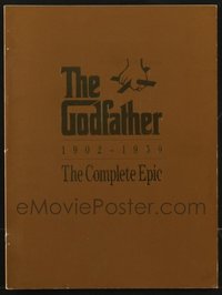 7s0540 LOT OF 22 GODFATHER/GODFATHER PART II SOUVENIR PROGRAM BOOKS 1981 The Complete Epic, video!