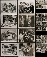 7s0891 LOT OF 36 REPRO PHOTOS 1980s great scenes with top stars in classic movies & more!