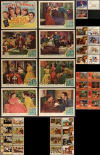 7s0435 LOT OF 42 LOBBY CARDS 1950s-1980s complete & incomplete sets from a variety of movies!