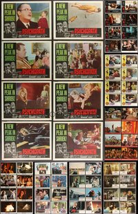 7s0396 LOT OF 80 LOBBY CARDS 1960s-1990s complete sets of 8 cards from ten different movies!