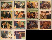 7s0471 LOT OF 22 1930S LOBBY CARDS 1930s incomplete sets from a variety of different movies!