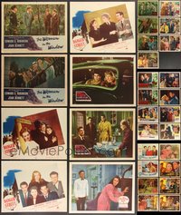 7s0431 LOT OF 47 1940S LOBBY CARDS 1940s incomplete sets from a variety of different movies!