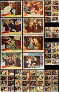 7s0380 LOT OF 100 1940S LOBBY CARDS 1940s incomplete sets from a variety of different movies!