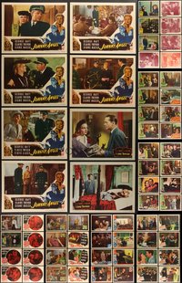 7s0390 LOT OF 88 1940S LOBBY CARDS 1940s incomplete sets from a variety of different movies!