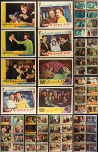 7s0386 LOT OF 90 1940S LOBBY CARDS 1940s incomplete sets from a variety of different movies!