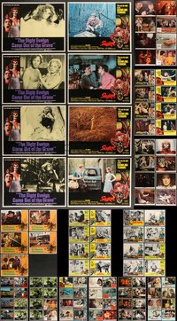 7s0371 LOT OF 116 1970S LOBBY CARDS 1970s incomplete sets from a variety of different movies!