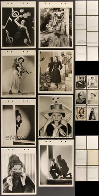 7s0783 LOT OF 22 COLLEGE SWING KEYBOOK 8X10 STILLS 1938 wonderful portraits of pretty Martha Raye!