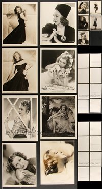 7s0785 LOT OF 21 SHIRLEY ROSS KEYBOOK 8X10 STILLS 1930s great portraits of the beautiful star!