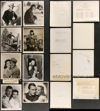 7s0800 LOT OF 15 JOHN WAYNE 8X10 STILLS 1940s-1950s great portraits & movie scenes!