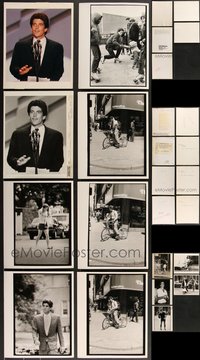 7s0804 LOT OF 13 JOHN F. KENNEDY JR. 8X10 STILLS 1980s-1990s great candid images of him!