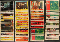 7s0348 LOT OF APPROXIMATELY 175 CRIME & FILM NOIR LOBBY CARDS 1950s-1960s from several movies!