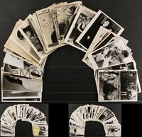 7s0699 LOT OF APPROXIMATELY 210 VERTICAL 8X10 STILLS 1930s-1990s movie scenes & star portraits!