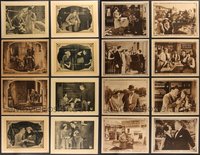 7s0479 LOT OF 16 PARAMOUNT PICTURES SILENT SCENE CARDS 1910s-1920s several incomplete sets!