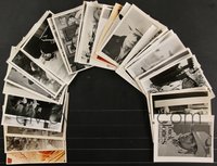 7s0888 LOT OF APPROXIMATELY 50 BUCK JONES REPRO PHOTOS 1970s cowboy western scenes & portraits!