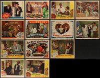 7s0483 LOT OF 13 BLACK AFRICAN AMERICAN ACTORS LOBBY CARDS 1950s-1960s Rochester, Bojangles & more!