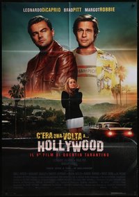 7s0046 LOT OF 15 FOLDED ONCE UPON A TIME IN HOLLYWOOD ITALIAN ONE-PANELS 2019 DiCaprio, Pitt, Robbie