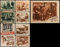 7s0498 LOT OF 9 BLACK AFRICAN AMERICAN LOBBY CARDS 1940s Pigmeat Markham, Nina Mae McKinney!