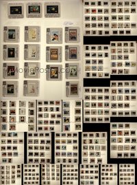 7s0628 LOT OF APPROXIMATELY 400 35MM PRESSKIT SLIDES FROM MOVIES & TV SHOWS 1980s-2000s cool!