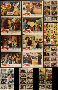 7s0418 LOT OF 56 1950S-60S BAD TEEN LOBBY CARDS 1950s-1960s complete sets from 7 different movies!