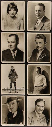 7s0816 LOT OF 9 1920S ROMAN FREULICH PORTRAIT 8X10 STILLS 1920s great images of Hollywood stars!