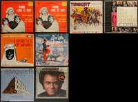 7s0528 LOT OF 8 MOSTLY MOVIE SOUNDTRACK RECORDS 1950s-1960s Some Like It Hot, Lawrence of Arabia!