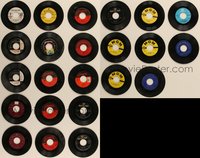 7s0848 LOT OF 23 45 RPM RECORDS 1950s-1960s songs from a variety of different artists!