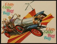 7s0568 LOT OF 5 CHITTY CHITTY BANG BANG SOUVENIR PROGRAM BOOKS 1968 Dick Van Dyke, Ken Hughes