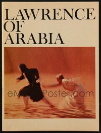 7s0563 LOT OF 6 LAWRENCE OF ARABIA 24-PAGE SOUVENIR PROGRAM BOOKS 1962 David Lean & Peter O'Toole!