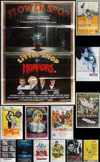 7s0615 LOT OF 19 FOLDED AUSTRALIAN ONE-SHEETS 1960s-1990s great images from a variety of movies!