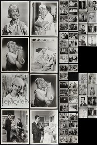 7s0739 LOT OF 59 DORIS DAY 8X10 STILLS 1960s great posed portraits & movie scenes!