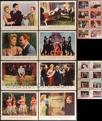 7s0449 LOT OF 32 LOBBY CARDS FROM DORIS DAY MOVIES 1950s-1960s complete sets from 4 of her movies!