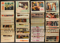 7s0340 LOT OF APPROXIMATELY 400 LOBBY CARDS 1950s-1960s from a variety of different movies!