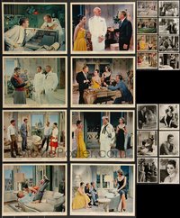 7s0781 LOT OF 22 HONEYMOON MACHINE COLOR ENGLISH FOH LOBBY CARDS & BLACK & WHITE 8X10 STILLS 1961