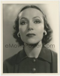 7t1243 DOLORES DEL RIO 8x10.25 still 1930s great head & shoulders portrait by Scotty Welbourne!