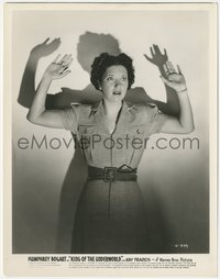 7t1259 KING OF THE UNDERWORLD 8x10.25 still 1939 Kay Francis holding her hands up & casting shadow!