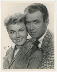 7t1261 MAN WHO KNEW TOO MUCH 8x10.25 still 1956 best c/u of James Stewart & Doris Day, Hitchcock!