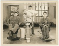 7t1270 PARDON US 8x10.25 still 1931 convicts Stan Laurel & Oliver Hardy with prison dentist!