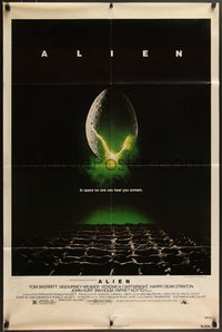 7t0747 ALIEN NSS style 1sh 1979 Ridley Scott outer space sci-fi monster classic, cool egg image!