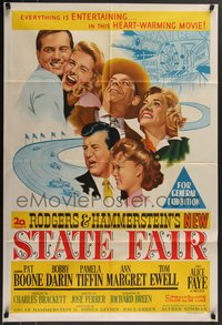 7t0284 STATE FAIR Aust 1sh 1962 Pat Boone, Ann-Margret, Rodgers & Hammerstein musical, ultra rare!