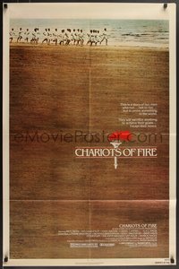 7t0808 CHARIOTS OF FIRE 1sh 1981 Hugh Hudson Best Picture English Olympic running classic!