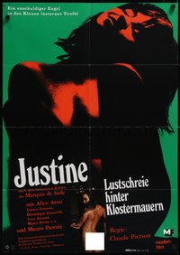 7t0268 JUSTINE DE SADE German 1972 great art and image of sexy nude Alice Arno!