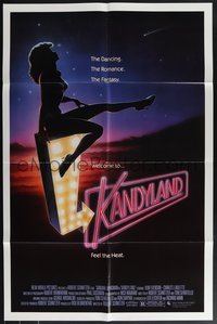 7t0927 KANDYLAND 1sh 1987 the dancing, the romance, the fantasy, Sandahl Bergman, ultra rare!