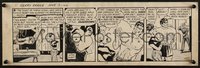 7t0012 KERRY DRAKE 7x21 original comic strip art June 3, 1946 beefcake art by Alfred Andriola!