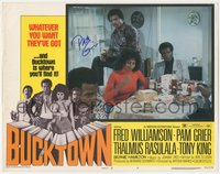 7t0040 BUCKTOWN signed LC #6 1975 by Pam Grier, who's with Fred Williamson & Carl Weathers!