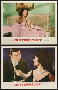 7t0705 BUTTERFIELD 8 2 LCs R1966 sexy Elizabeth Taylor is most desirable & easiest to find!