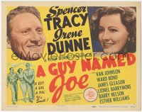 7t0321 GUY NAMED JOE TC 1944 pretty Irene Dunne, Spencer Tracy & Van Johnson in World War II!