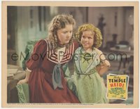 7t0390 HEIDI LC 1937 adorable Shirley Temple helps girl out of chair, Johanna Spyri story, rare!