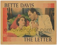 7t0413 LETTER LC 1940 best c/u of Bette Davis & Herbert Marshall, William Wyler classic, ultra rare!