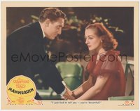 7t0418 MANNEQUIN LC 1938 Spencer Tracy just had to tell Joan Crawford she's beautiful, ultra rare!