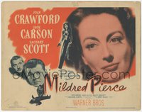 7t0330 MILDRED PIERCE TC 1945 Michael Curtiz, Joan Crawford is the kind of woman most men want!